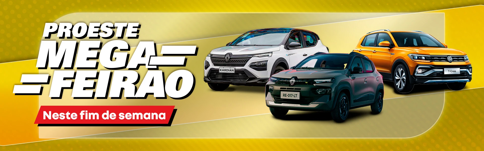 Feirão Proeste - Banner site renault